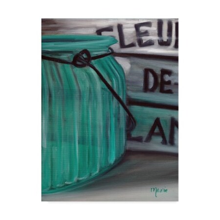 Trademark Fine Art Marnie Bourque 'Blue Jar And Box' Canvas Art, 24x32 ALI23298-C2432GG